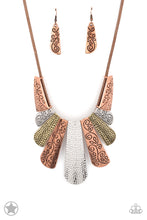 Load image into Gallery viewer, Paparazzi&#39;s Untamed - Copper necklace (Blockbusters)
