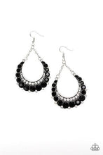 Load image into Gallery viewer, Paparazzi&#39;s Once In a SHOWTIME - Black earrings
