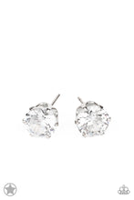 Load image into Gallery viewer, Paparazzi&#39;s Just In TIMELESS - White post earrings (Blockbusters)
