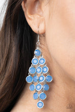Load image into Gallery viewer, Paparazzi&#39;s With All DEW Respect - Blue earrings
