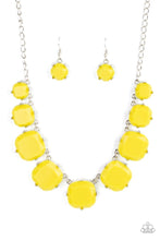 Load image into Gallery viewer, Paparazzi&#39;s Prismatic Prima Donna - Yellow necklace (Summer Party Pack 2021)
