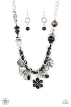 Load image into Gallery viewer, Paparazzi&#39;s Charmed, I am Sure - Black necklace (Blockbusters)
