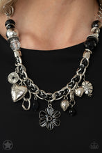 Load image into Gallery viewer, Paparazzi&#39;s Charmed, I am Sure - Black necklace (Blockbusters)
