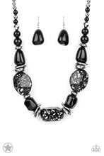 Load image into Gallery viewer, Paparazzi&#39;s In Good Glazes - Black necklace (Blockbusters)
