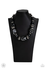 Load image into Gallery viewer, Paparazzi&#39;s In Good Glazes - Black necklace (Blockbusters)
