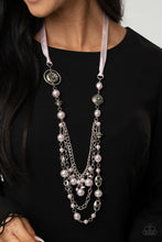 Load image into Gallery viewer, Paparazzi&#39;s All The Trimmings - Pink Pearl necklace (Blockbusters)
