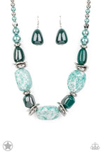 Load image into Gallery viewer, Paparazzi&#39;s In Good Glazes - Blue necklace (Blockbusters)
