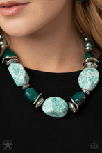 Load image into Gallery viewer, Paparazzi&#39;s In Good Glazes - Blue necklace (Blockbusters)
