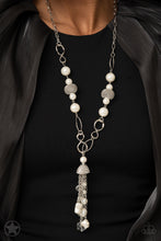 Load image into Gallery viewer, Paparazzi&#39;s Designated Diva - White Pearl necklace (Blockbusters)
