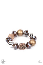 Load image into Gallery viewer, Paparazzi&#39;s All Cozied Up - Brown/Copper bracelet (Blockbusters)
