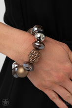 Load image into Gallery viewer, Paparazzi&#39;s All Cozied Up - Brown/Copper bracelet (Blockbusters)
