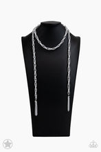 Load image into Gallery viewer, Paparazzi&#39;s SCARFed For Attention - Silver necklace (Blockbusters)
