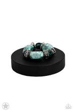 Load image into Gallery viewer, Paparazzi&#39;s Glaze Of Glory - Blue bracelet (Blockbusters)
