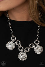 Load image into Gallery viewer, Paparazzi&#39;s Hypnotized - Silver necklace (Blockbusters)
