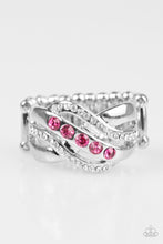 Load image into Gallery viewer, Paparazzi&#39;s Flirting With Sparkle - Pink ring
