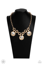 Load image into Gallery viewer, Paparazzi&#39;s Hypnotized - Gold necklace (Blockbusters)
