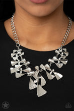 Load image into Gallery viewer, Paparazzi&#39;s The Sands of Time - Silver necklace (Blockbusters)
