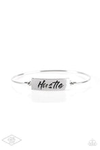 Load image into Gallery viewer, Paparazzi&#39;s Hustle Hard - Silver bracelet
