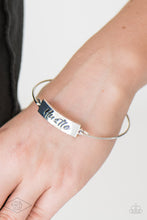 Load image into Gallery viewer, Paparazzi&#39;s Hustle Hard - Silver bracelet
