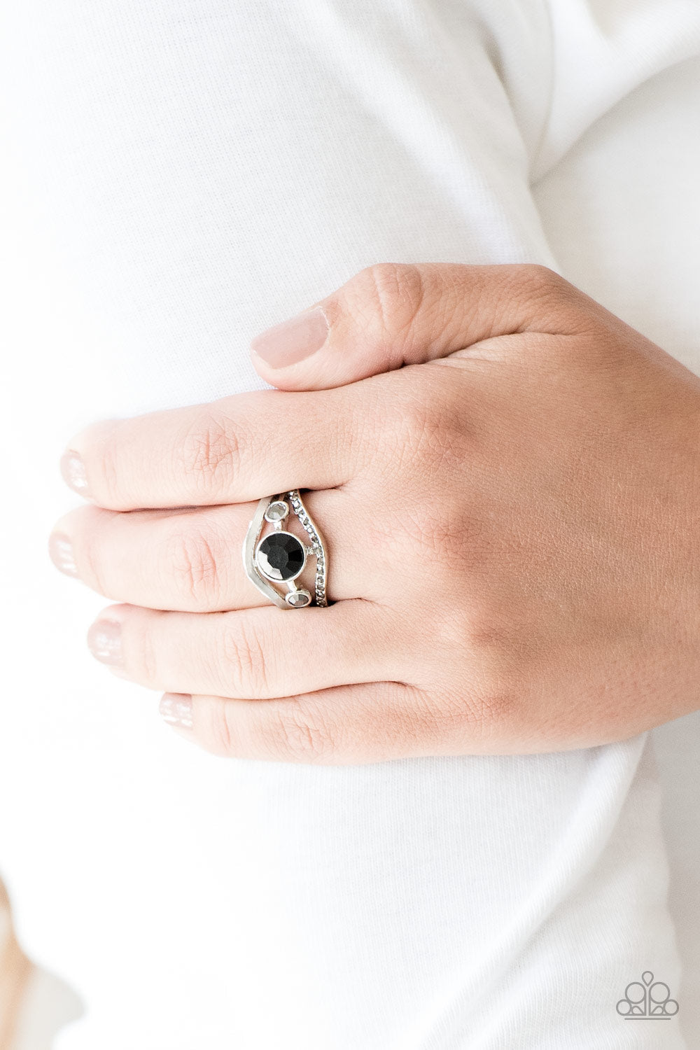 Paparazzi's Rich With Richness - Black ring