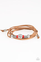 Load image into Gallery viewer, Paparazzi&#39;s Find Your Way - Red Urban bracelet
