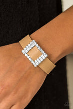 Load image into Gallery viewer, Paparazzi&#39;s Diamond Diva - Brown Urban bracelet
