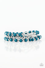 Load image into Gallery viewer, Paparazzi&#39;s Immeasurably Infinite - Blue bracelet
