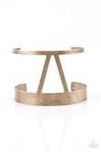 Load image into Gallery viewer, Paparazzi&#39;s Rural Ruler - Brass bracelet
