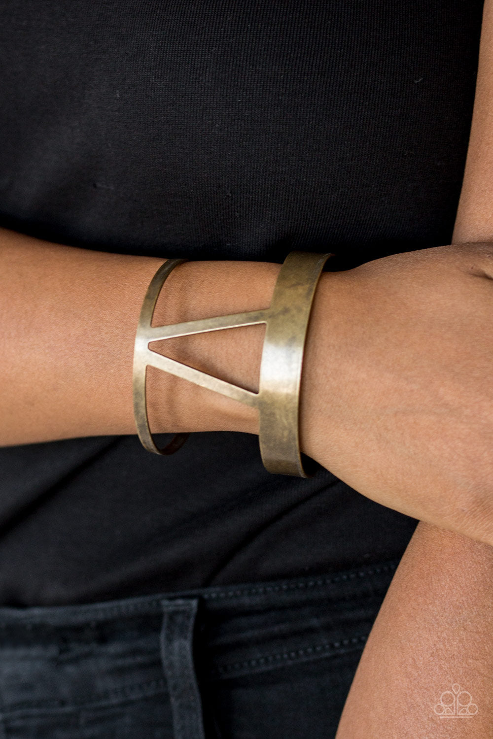 Paparazzi's Rural Ruler - Brass bracelet