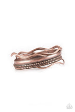 Load image into Gallery viewer, Paparazzi&#39;s Zesty Zimbabwe - Copper bracelet
