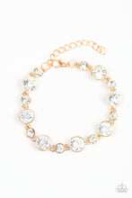 Load image into Gallery viewer, Paparazzi&#39;s Starstruck Sparkle - Gold bracelet
