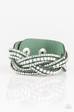 Load image into Gallery viewer, Paparazzi&#39;s Bring On The Bling - Green Urban bracelet
