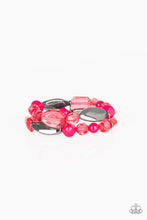 Load image into Gallery viewer, Paparazzi&#39;s Rockin&#39; Rock Candy - Pink bracelet
