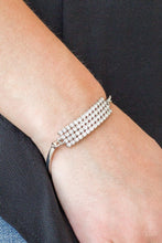 Load image into Gallery viewer, Paparazzi&#39;s Top-Class - White bracelet
