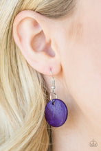 Load image into Gallery viewer, Paparazzi&#39;s Pacific Paradise - Purple Wood necklace
