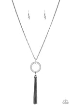 Load image into Gallery viewer, Paparazzi&#39;s Straight To The Top - Black necklace
