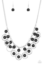 Load image into Gallery viewer, Paparazzi&#39;s Really Rococo - Black necklace
