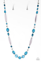 Load image into Gallery viewer, Paparazzi&#39;s Quite Quintessence - Blue necklace
