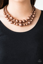 Load image into Gallery viewer, Paparazzi&#39;s I Double Dare You - Copper necklace
