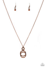 Load image into Gallery viewer, Paparazzi&#39;s Timeless Trio - Copper necklace
