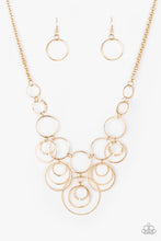 Load image into Gallery viewer, Paparazzi&#39;s Break the Cycle - Gold necklace
