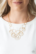 Load image into Gallery viewer, Paparazzi&#39;s Break the Cycle - Gold necklace
