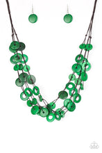 Load image into Gallery viewer, Paparazzi&#39;s Wonderfully Walla Walla - Green Wood necklace
