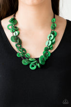 Load image into Gallery viewer, Paparazzi&#39;s Wonderfully Walla Walla - Green Wood necklace
