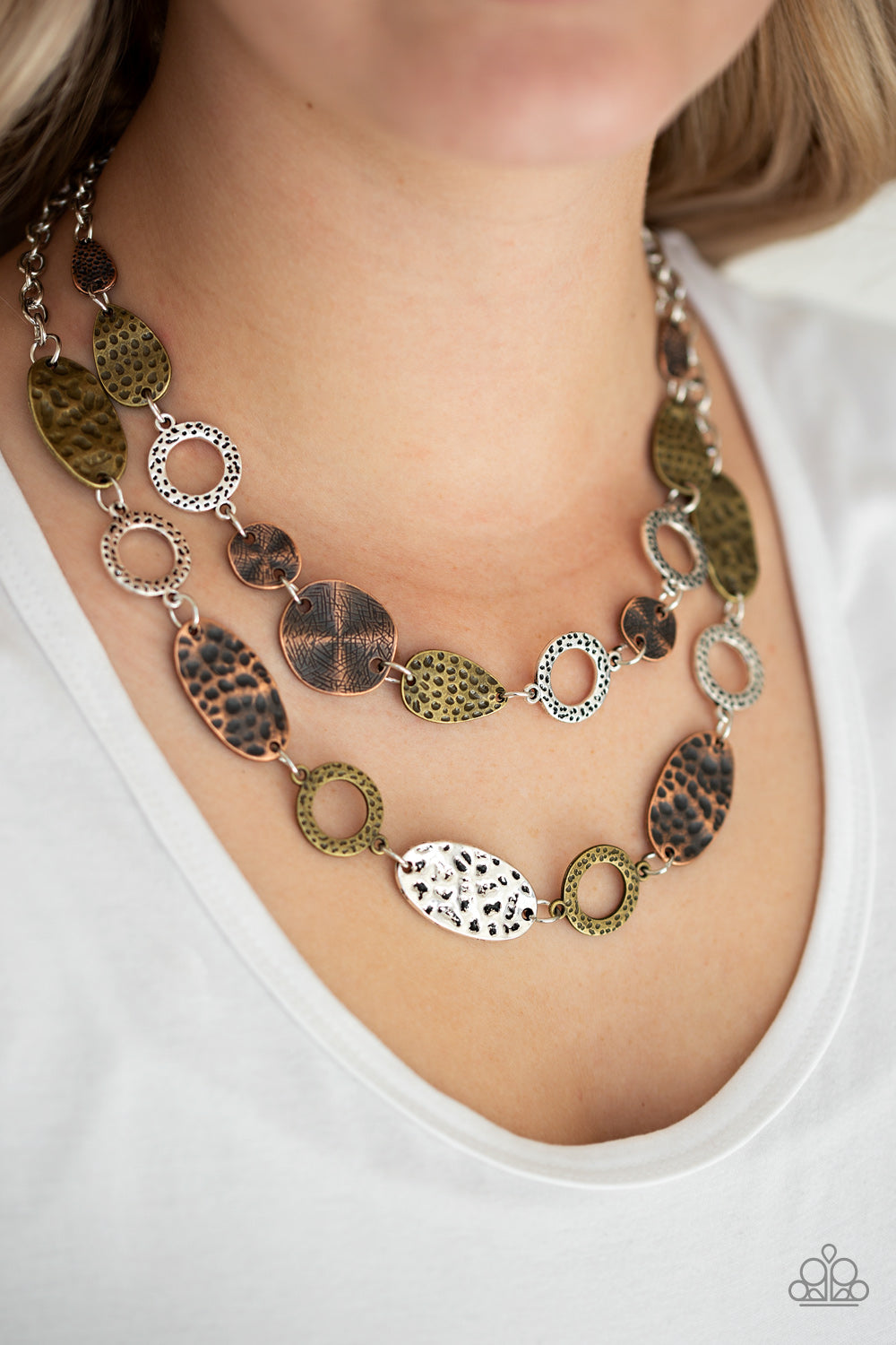 Paparazzi's Trippin' On Texture - Multi necklace