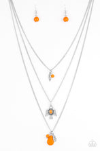 Load image into Gallery viewer, Paparazzi&#39;s Soar With The Eagles - Orange necklace
