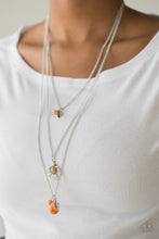 Load image into Gallery viewer, Paparazzi&#39;s Soar With The Eagles - Orange necklace
