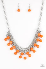 Load image into Gallery viewer, Paparazzi&#39;s Friday Night Fringe - Orange necklace
