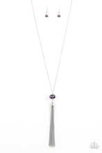 Load image into Gallery viewer, Paparazzi&#39;s Socialite of the Season -Purple necklace
