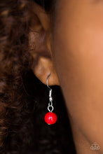 Load image into Gallery viewer, Paparazzi&#39;s Gypsy Heart - Red necklace
